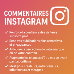 Commentaires Instagram