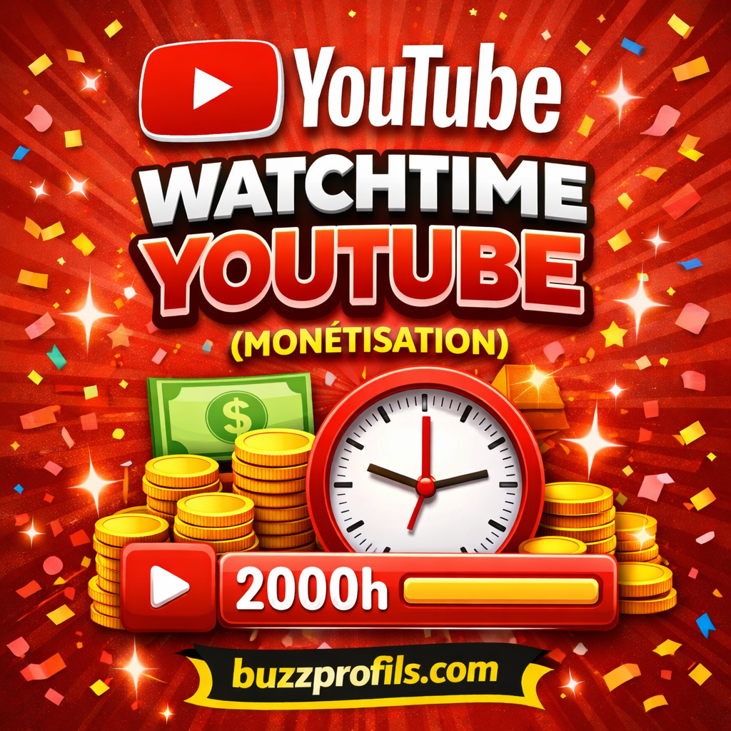WatchTime YouTube [ MONÉTISATION ]